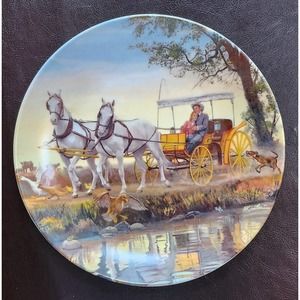 "The Surry With the Fringe on Top" Knowles 8.5" Collectors Plate 1986 #10902B